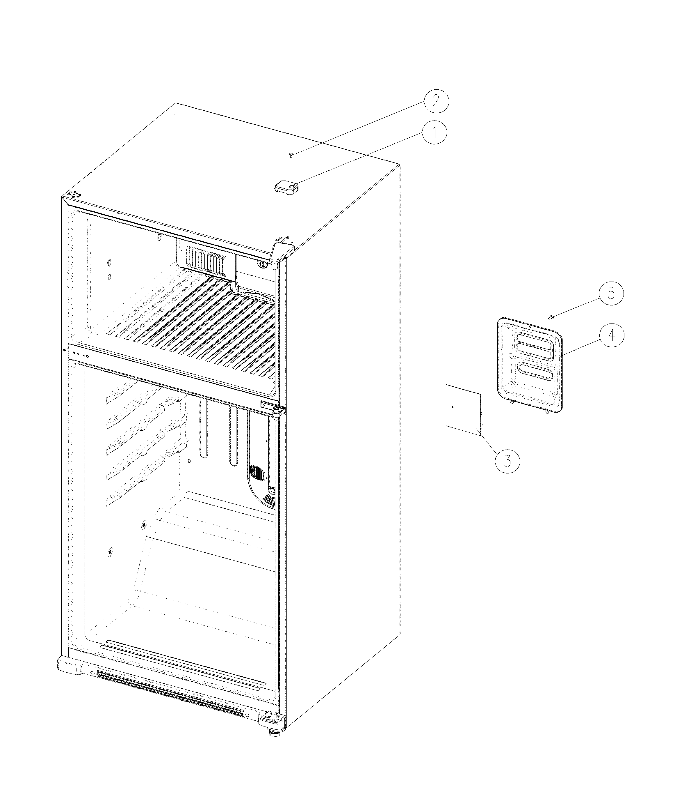 Refrigerator assembly