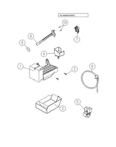 Ice maker parts
