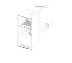 Kenmore 11169335812 refrigerator assembly diagram