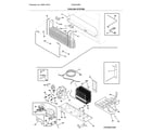 Frigidaire FGHD2368TF8 cooling system diagram