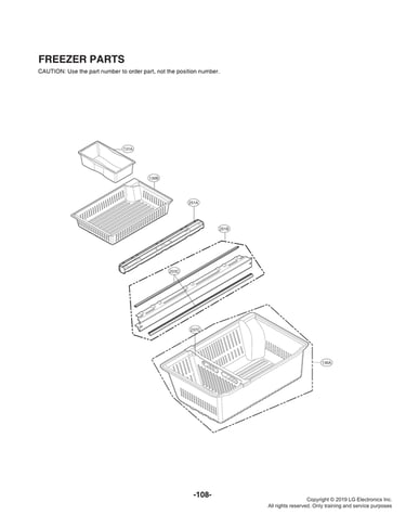 Freezer parts