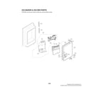LG LMXS28596S/01 ice maker/ice bin parts diagram