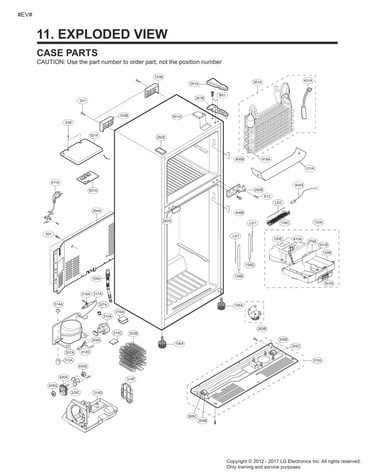 Case parts