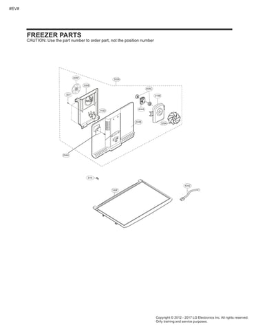 Freezer parts