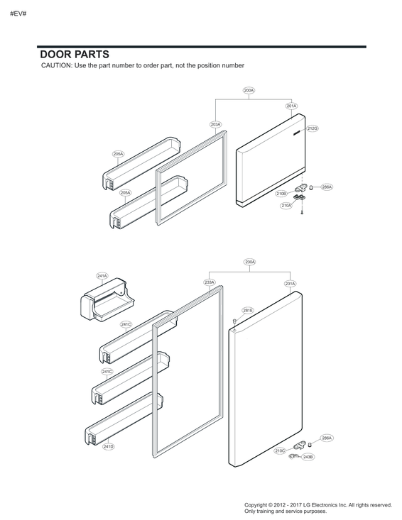 Door parts