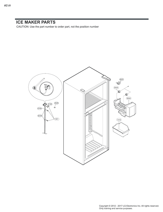Ice maker parts