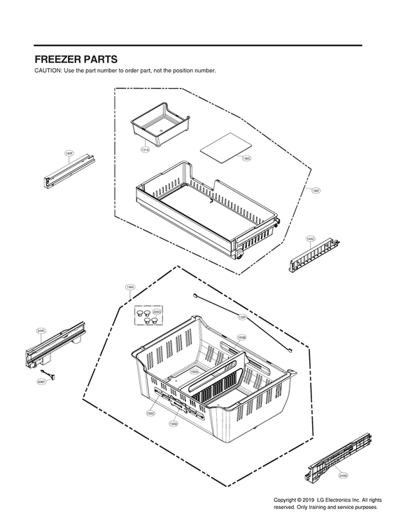 Freezer parts