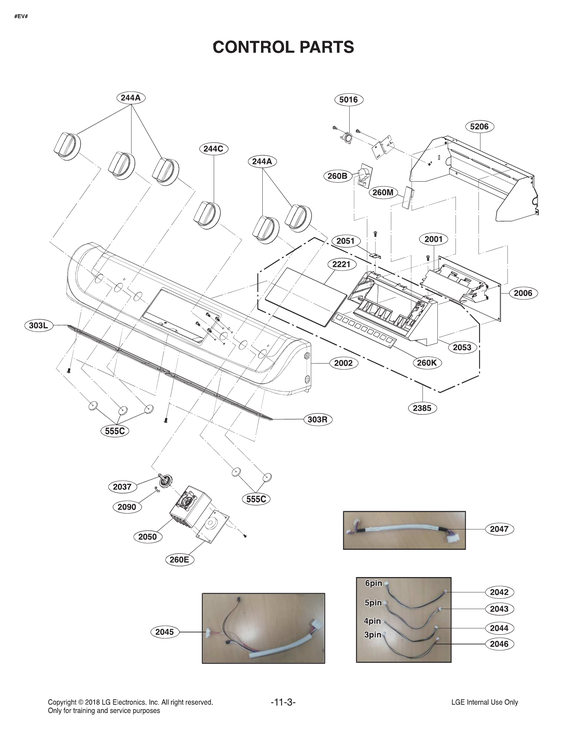 Control parts