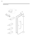 Refrigerator door