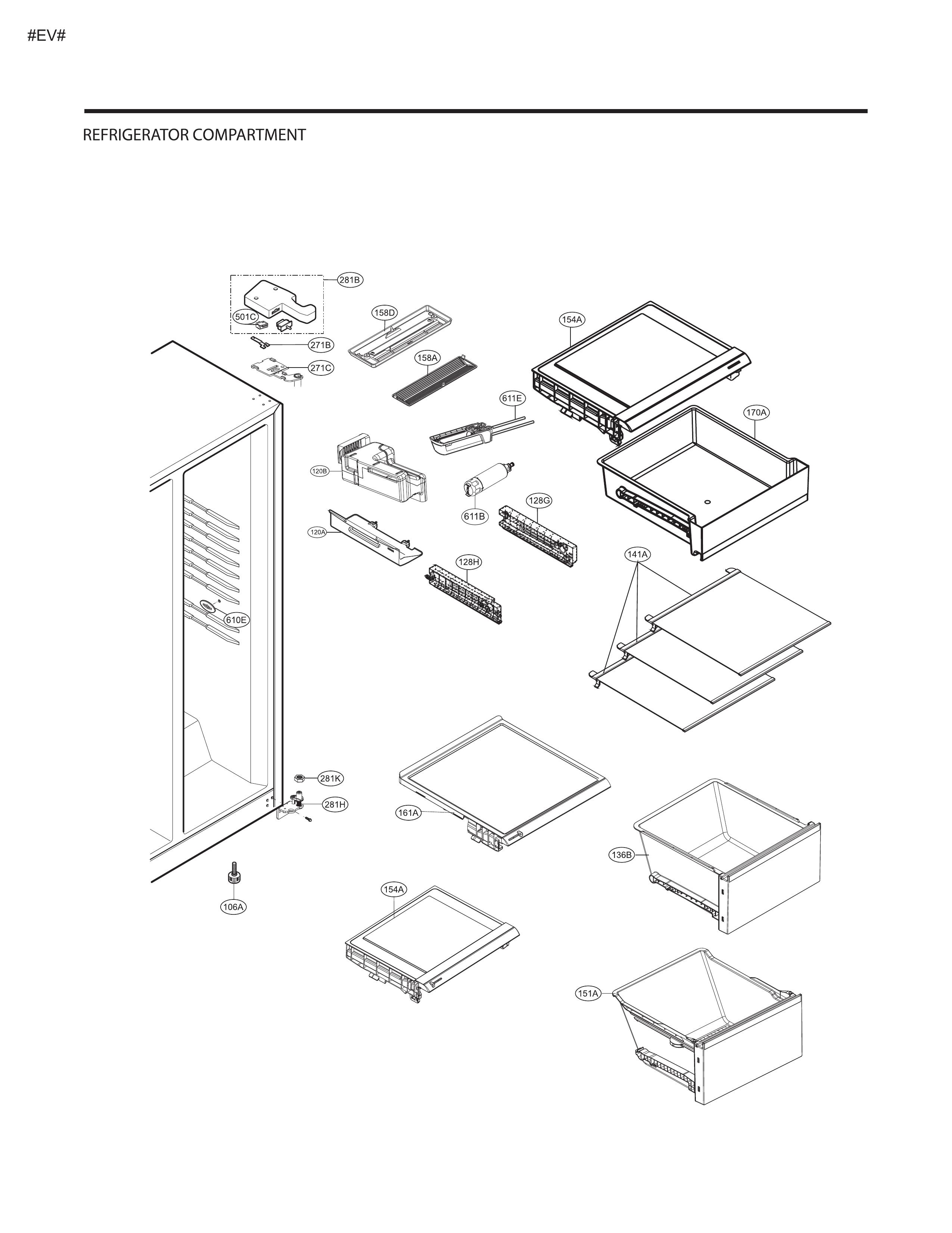 Refrigerator compartment