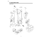 Kenmore 79574145910 case parts diagram