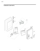 Icemaker/bin parts