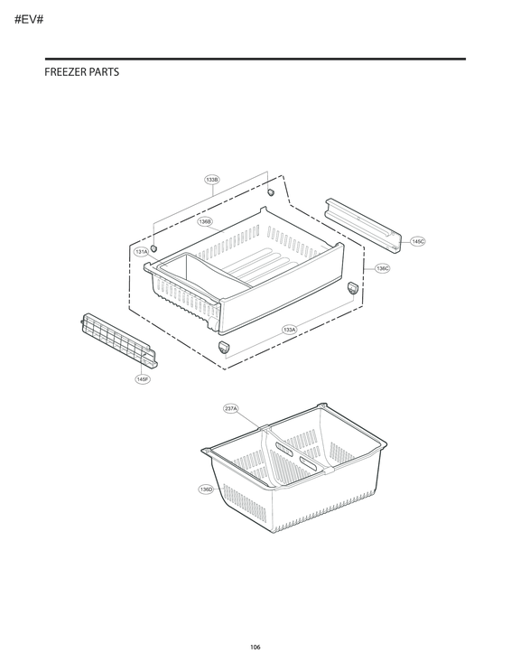 Freezer parts