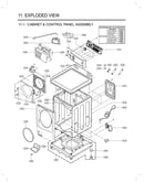 Cabinet/control panel assembly