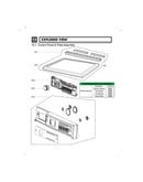 Control panel/plate assy