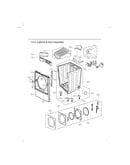 Cabinet/door assy