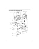 Drum/motor assy: gas type
