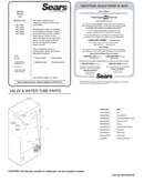 Valve/water tube parts