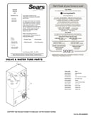 Valve/water tube parts