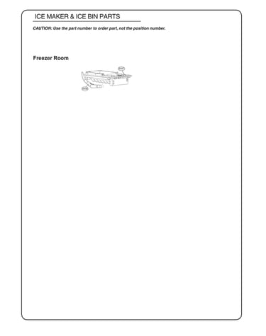 Valve/water tube parts