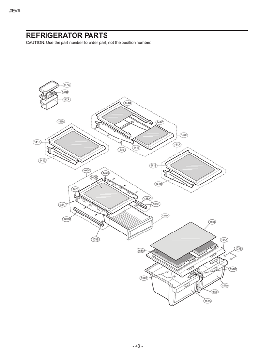 Refrigerator parts