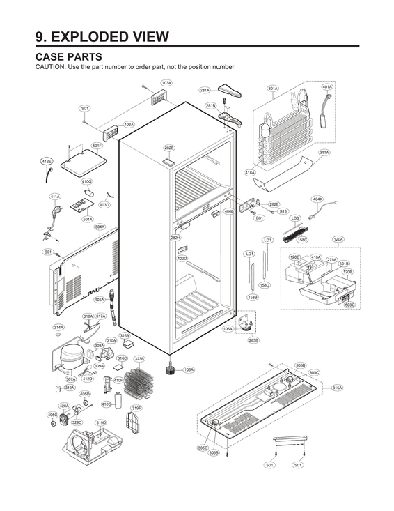 Case parts