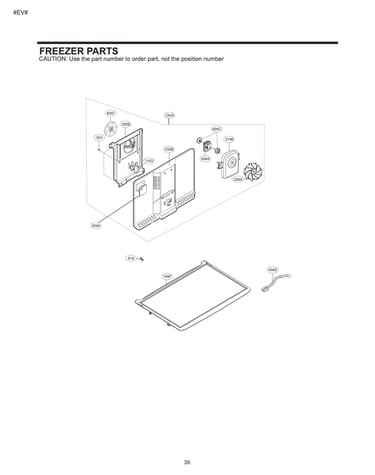 Freezer parts