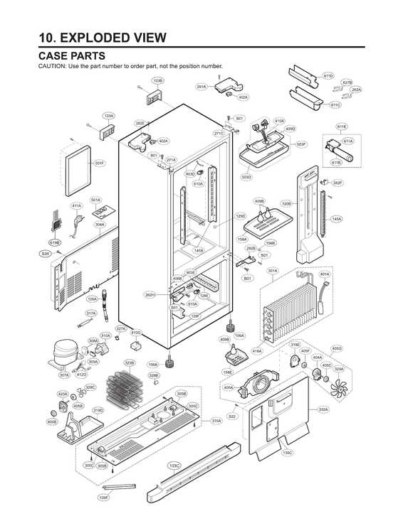 Case parts