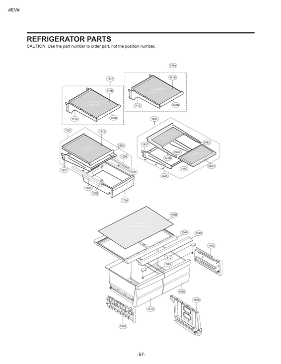 Refrigerator parts