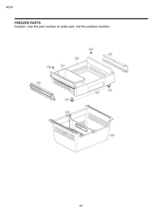 Freezer parts