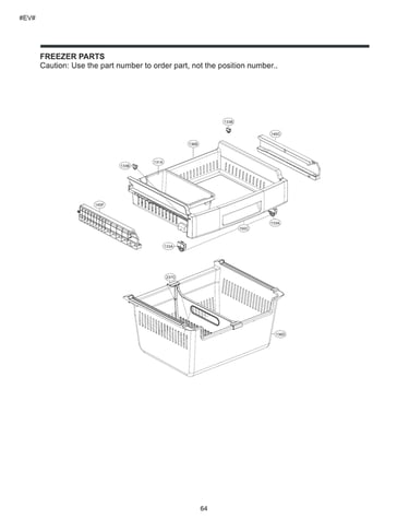 Freezer parts