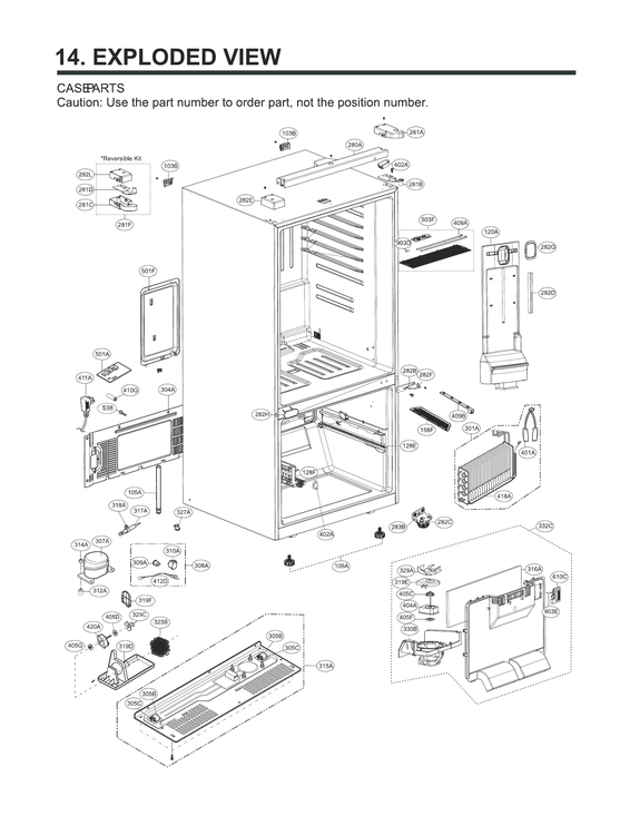 Case parts