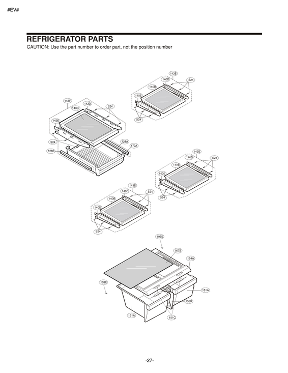 Refrigerator parts