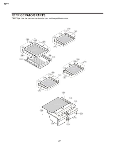 Refrigerator parts