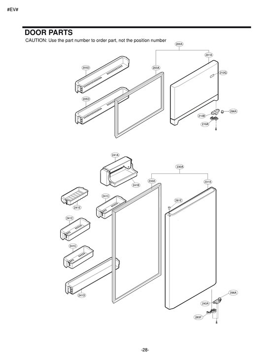 Door parts