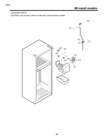 Ice maker parts
