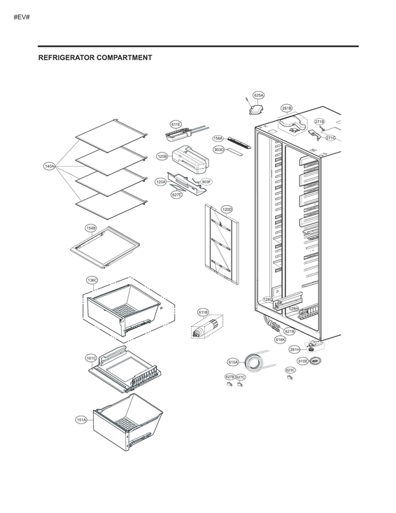 Refrigerator compartment