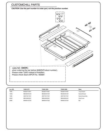 Customchill parts