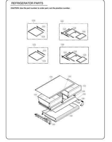 Refrigerator parts