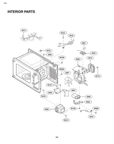 Interior parts