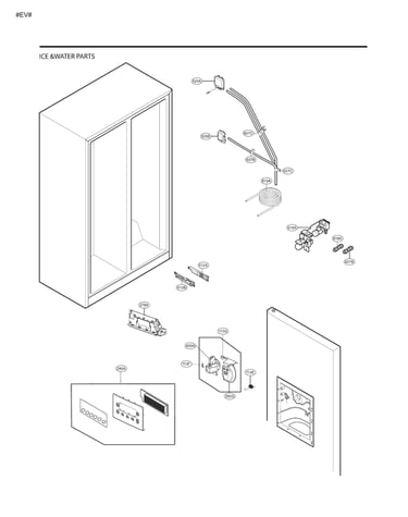Ice & water parts
