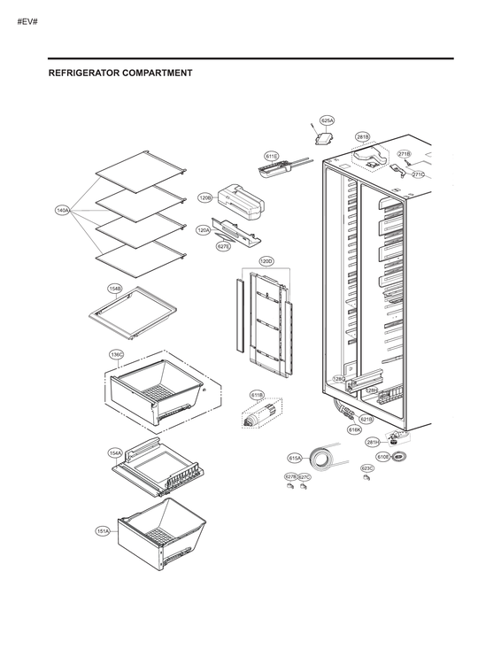 Refrigerator compartment