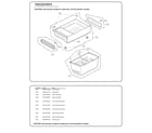 Kenmore 79573063411 freezer parts diagram