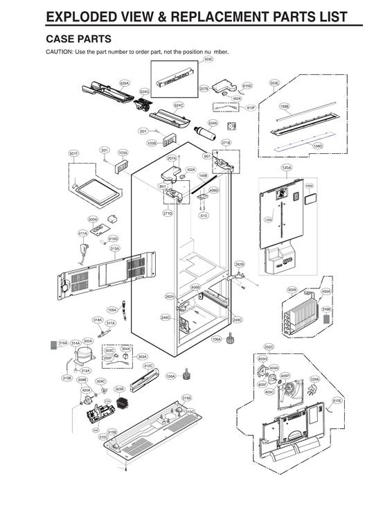 Case parts