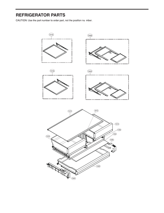 Refrigerator parts