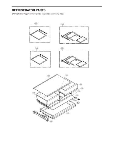 Refrigerator parts