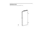 Kenmore Elite 79574102812 dispenser parts diagram