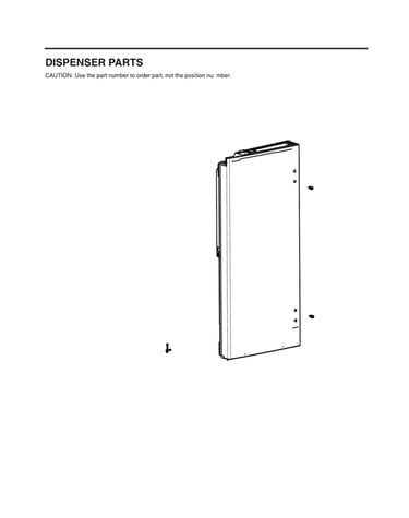Dispenser parts