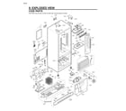 Kenmore 79577316601 case parts diagram