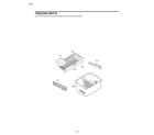 Kenmore 79577316601 freezer parts diagram